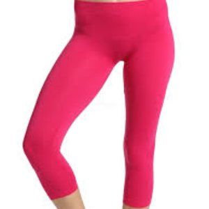 Hot Pink ~ Capri Leggings - One Size